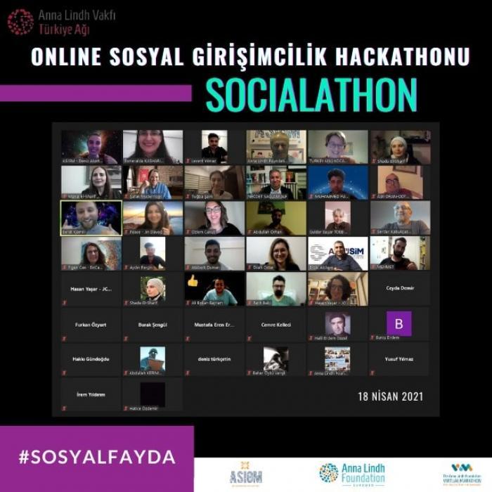 Sosyal Girişimcilik Hackathon'u 'Sosicalathon' 16-18 Nisan 2021