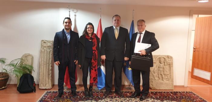Hırvatistan Büyükelçisine Ziyaret 